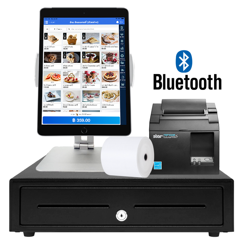 ชุดอุปกรณ์ POS iOS Bluetooth [Star]