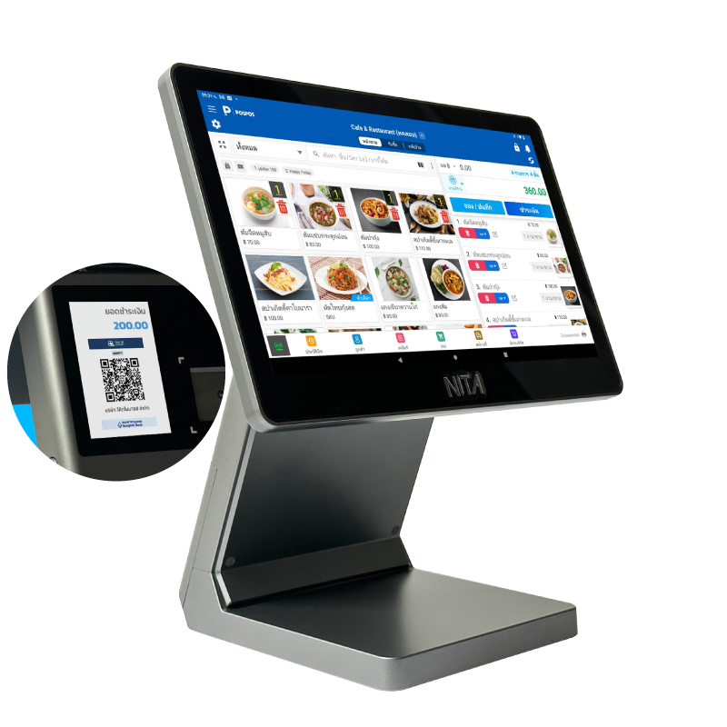 สินค้า เครื่อง POS Android 2 จอ A11 [Nita]