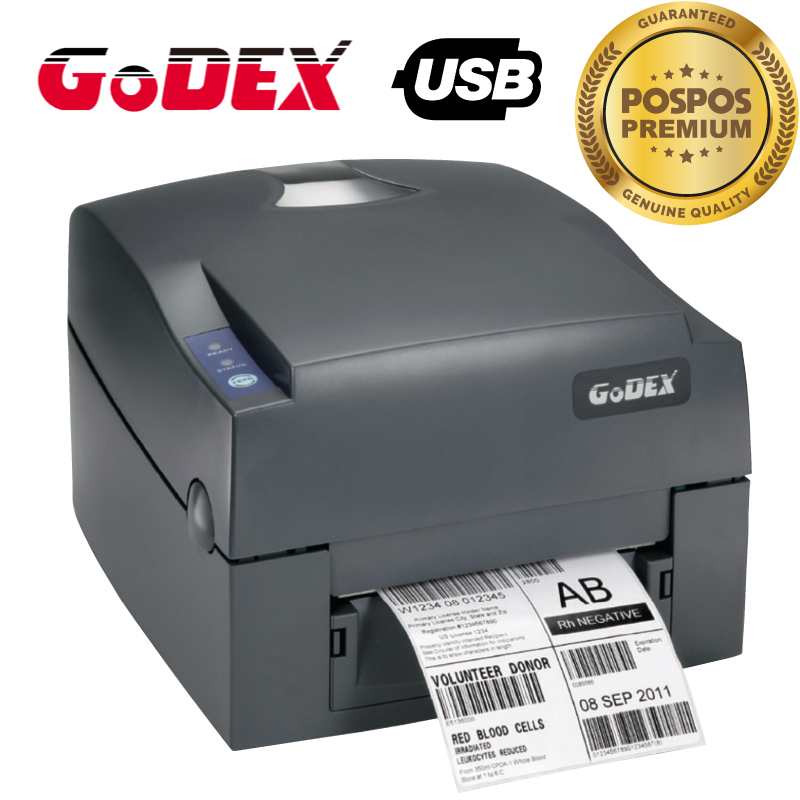 สินค้า เครื่องพิมพ์สติ๊กเกอร์บาร์โค้ด G500U [Godex]