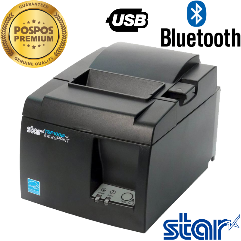 สินค้า เครื่องพิมพ์ใบเสร็จ TSP143IIIBI (USB+Bluetooth) [Star]