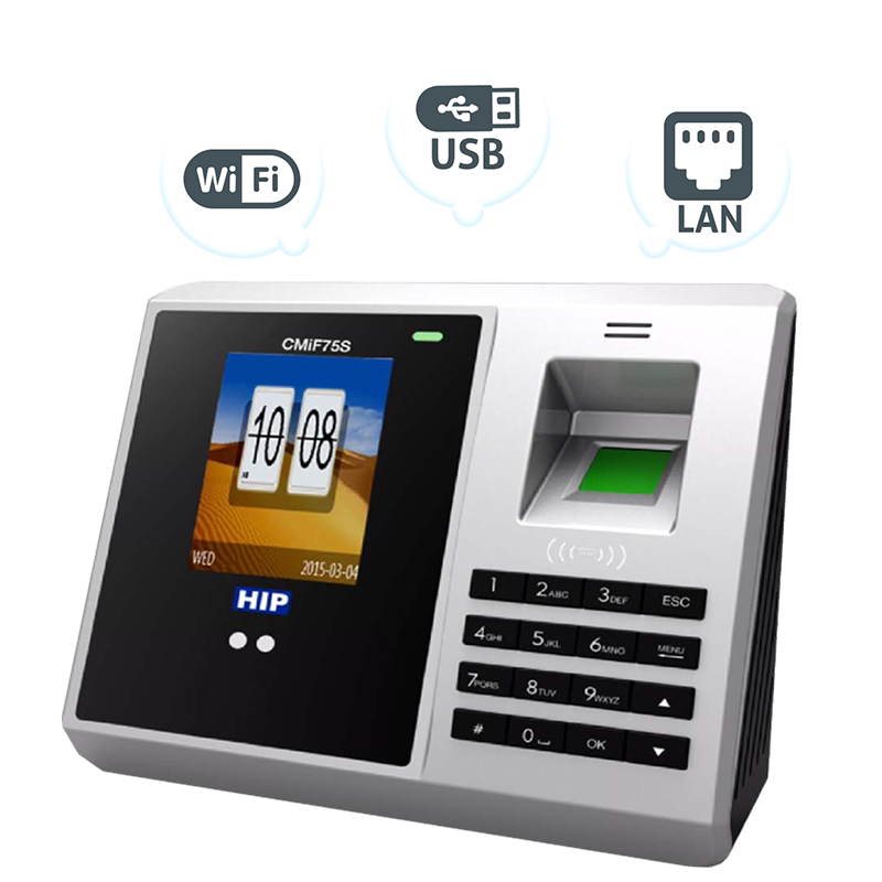สินค้า CMIF75S เครื่องบันทึกเวลาแบบสแกนนิ้วและใบหน้า [HIP]