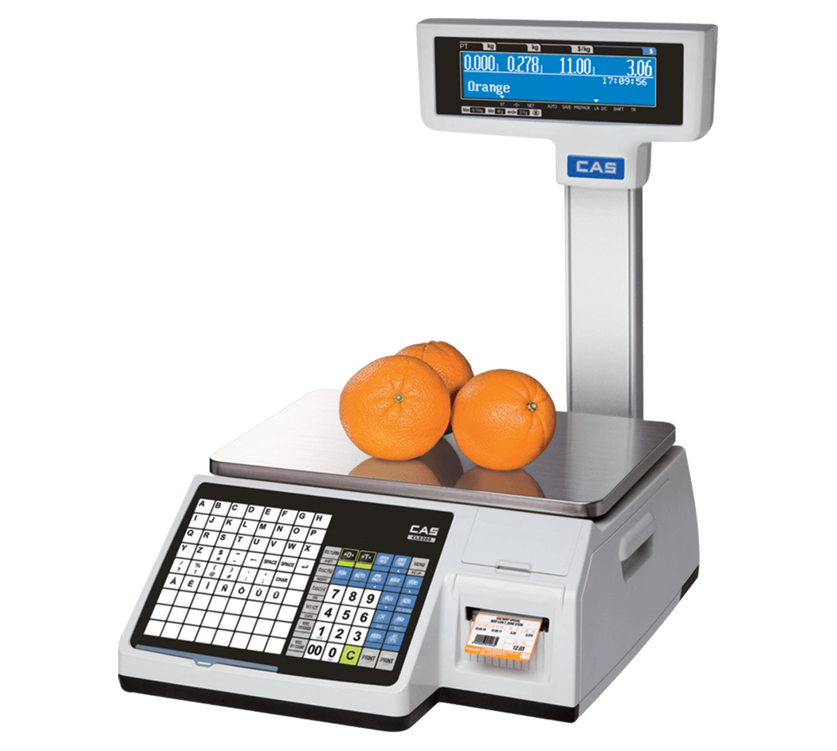 ตราชั่งสินค้า CAS CL5200P (แบบมีเสายื่น)