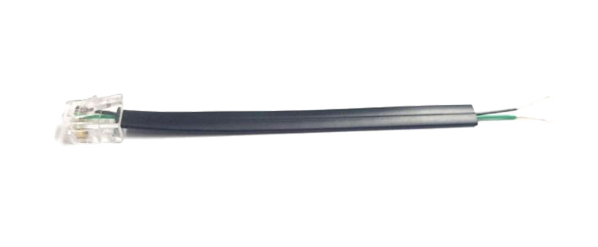 สายลิ้นชักเก็บเงินหัว RJ11 สำหรับซ่อมลิ้นชักเก็บเงินที่ปลายสายขาด หรือ หัว RJ11 ชำรุดเสียหาย