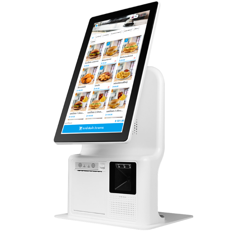 15.8" JASSWAY Alecto POS Kiosk ตู้คีออส ขายสินค้าแบบบริการตัวเอง (แถม ฟรี! POSPOS Smart 10 เดือน)