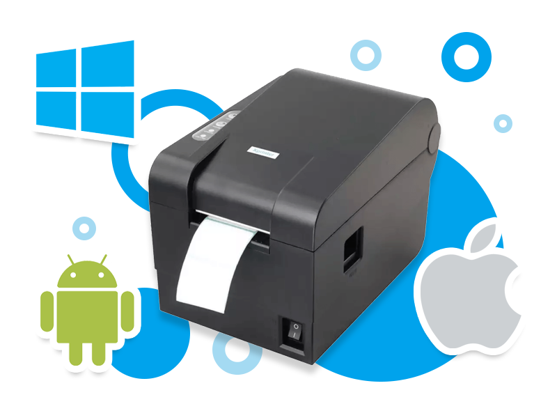 เครื่องพิมพ์สติ๊กเกอร์บาร์โค้ด กับระบบบาร์โค้ดที่รองรับ