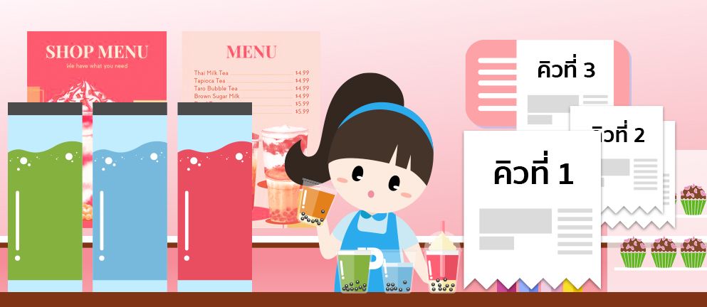 การรันออเดอร์ ด้วยใบออเดอร์