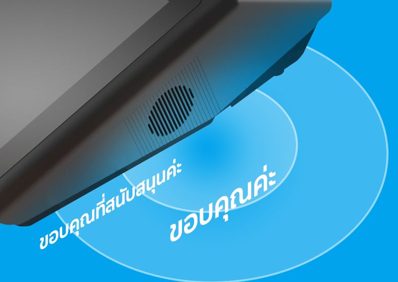 Sunmi D2 Mini เครื่อง POS ที่มีลำโพง เล่นเสียงหลังการขายได้