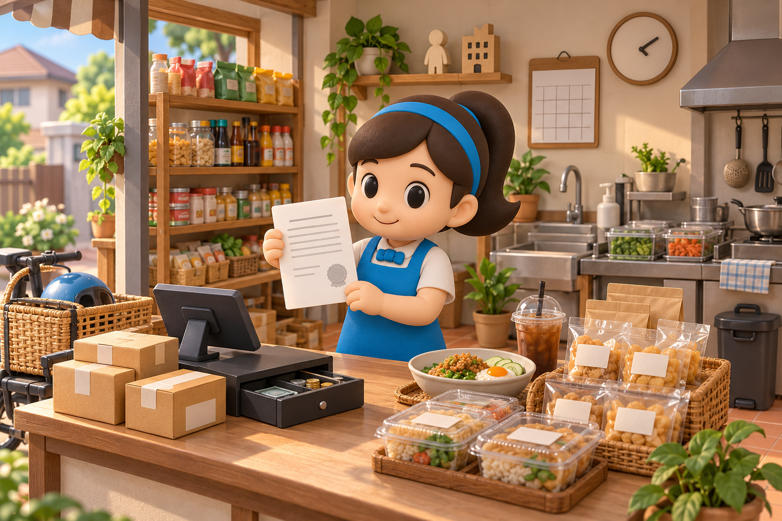 เปิดร้านหน้าบ้านต้องจดทะเบียนพาณิชย์ไหม?
