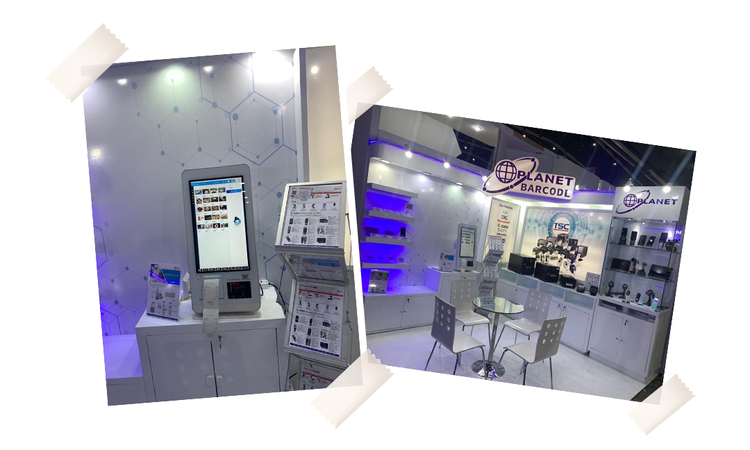 pospos ออกบูธกับ planet barcode